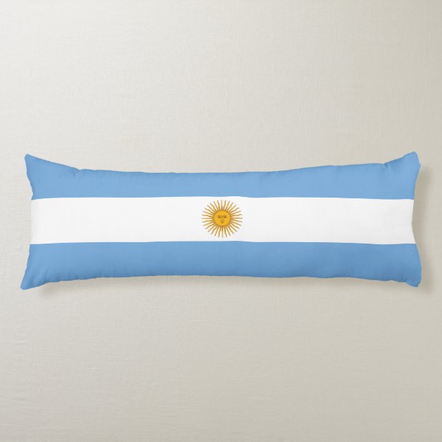 Coussins Longs Argentina flag (Devant)