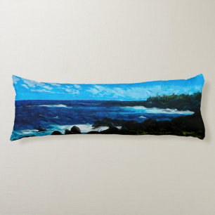 Coussins Longs Baie sur la route vers Hana Maui Abstrait