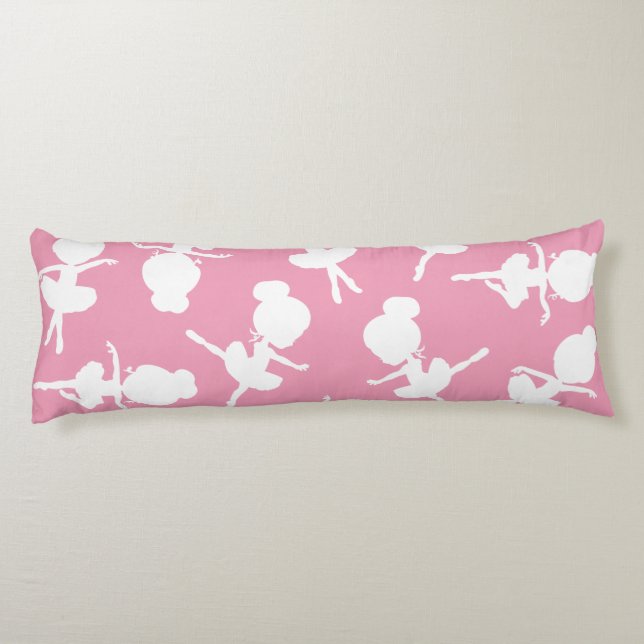 Coussins Longs Ballerina Motif, Ballet Girls, Ballet Dance (Dos)