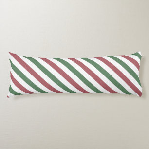 Coussins Longs Bandes de Noël personnalisables