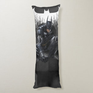 Coussins Longs Batman perché sur un pilier