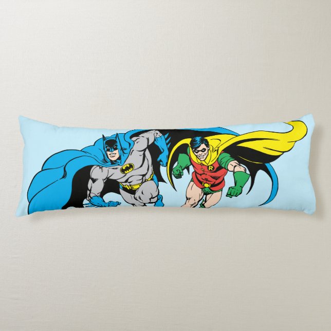 Coussins Longs Batman & Robin (Devant)