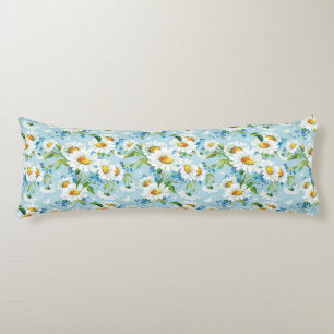 Coussins Longs Beau motif floral lumineux élégant 2