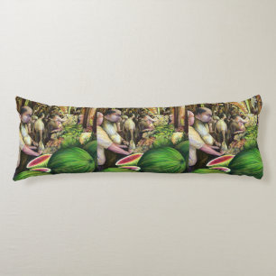 Coussins Longs Beaucoup d'hommes, beaucoup de melons, Budapest