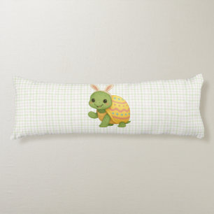 Coussins Longs Bébé tortue de Pâques/printemps mignon