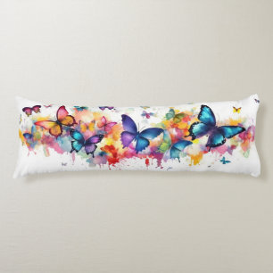 Coussins Longs Belles papillons