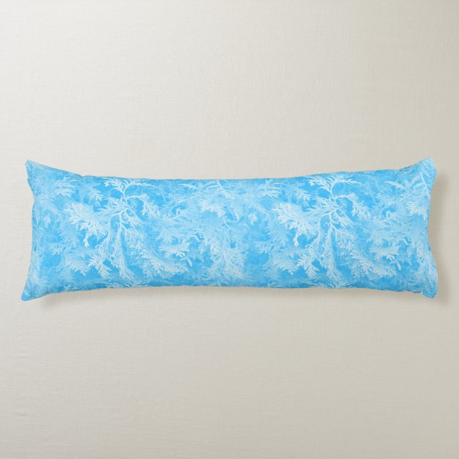Coussins Longs Bleu glace (Devant)