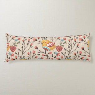 Coussins Longs Bohème et Fleurs Motif - Inspiré par la nature