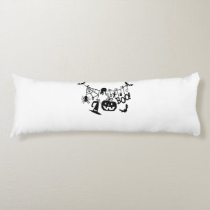 Coussins Longs Boo Trick ou Treat Halloween chauves-souris, Citro