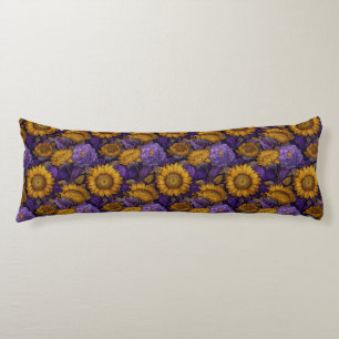 Coussins Longs Bouquet de tournesol Maison Cosy Luxe Voyage