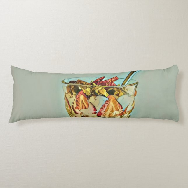 Coussins Longs Boutique de crème glacée (Devant)