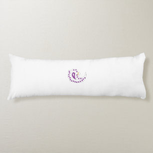 Coussins Longs Bransoletka z serduszkiem Style, aubergine légère