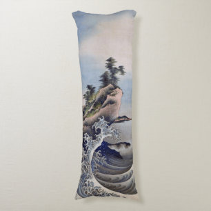 Coussins Longs Breaking Waves, Hokusai