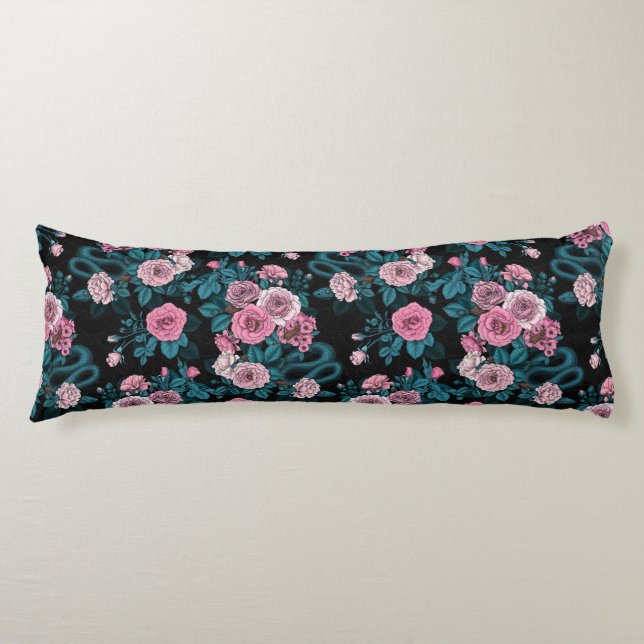 Coussins Longs Caché en rose 2 (Devant)