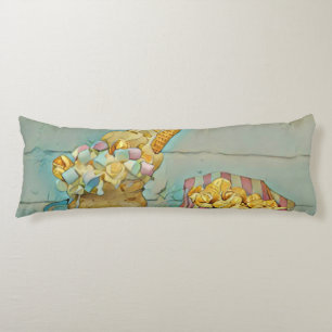 Coussins Longs Cadeau amoureux de crème glacée