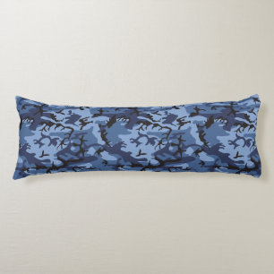 Coussins Longs Camouflage bleu marine, Militaire, Armée