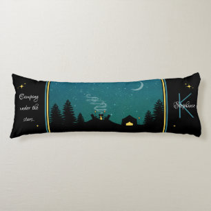Coussins Longs Camping Sous les étoiles Monogramme