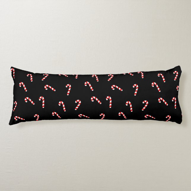 Coussins Longs Canne de bonbons (Devant)