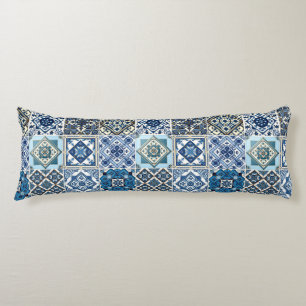 Coussins Longs Carrelage méditerranéen, Portugais, Azulejo, Majol