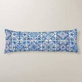 Coussins Longs Carrelage méditerranéen, Portugais, Azulejo, Majol