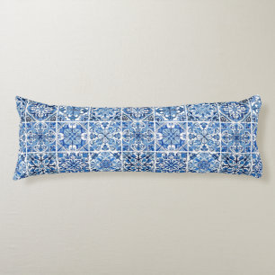 Coussins Longs Carrelage méditerranéen, Portugais, Azulejo, Majol
