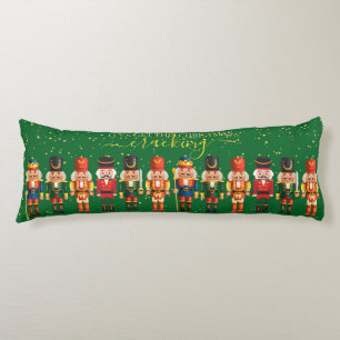 Coussins Longs Casse-Noisette Vert Moderne Festif et Mignon