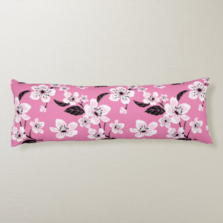COUSSINS LONGS CERISIER EN FLEURS - SAKURA (ROSE CLAIR)