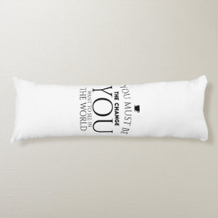 Coussins Longs Changer noir