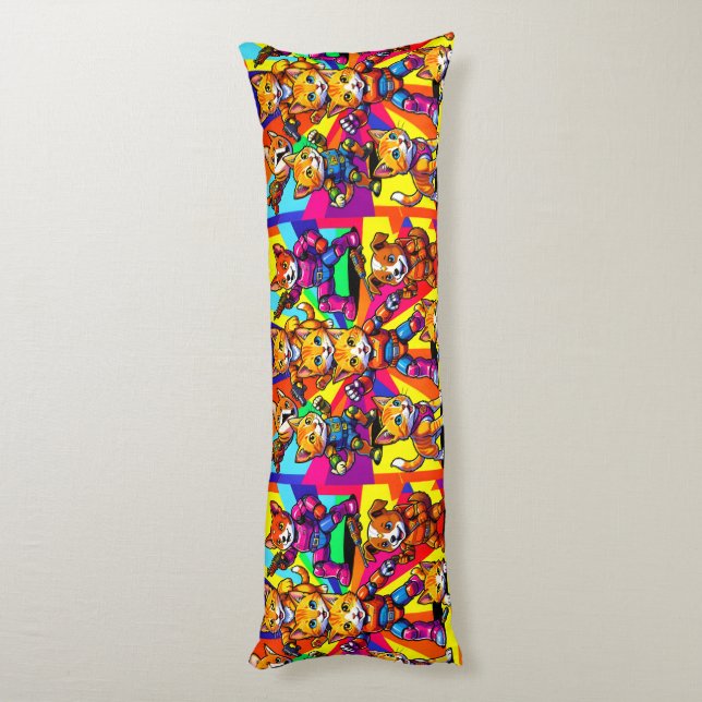 Coussins Longs Chatons - Chiots (Dos (Vertical))