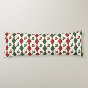 Coussins Longs Chaussette de Noël 