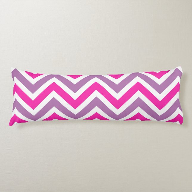 Coussins Longs Chevron Motif (Devant)