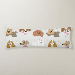 Coussins Longs Chiens Animaux de compagnie Salle enfants