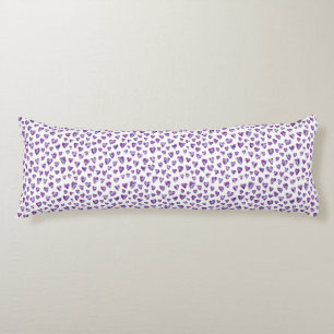 Coussins Longs Coeur aquarelle