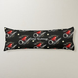 Coussins Longs "Coeur ce soir"