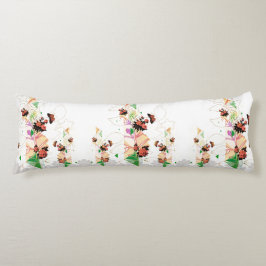 Coussins Longs Collage vintage