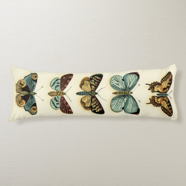Coussins Longs Collection Papillons par Chariklia Zarris (Devant)