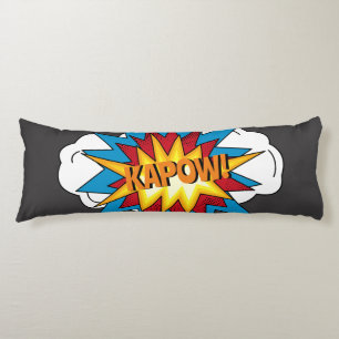 Coussins Longs Comic Livre coloré moderne KAPOW Pop Art
