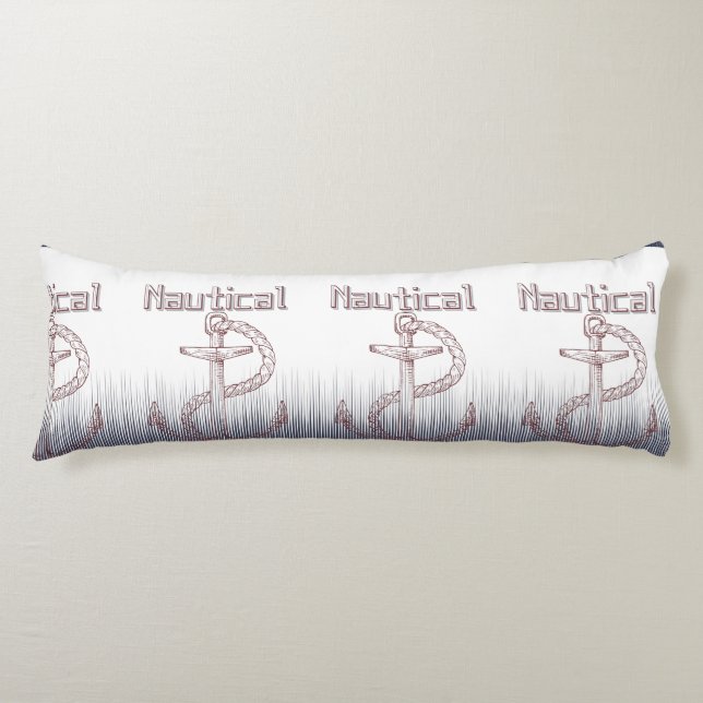 COUSSINS LONGS CONCEPTION NAUTIQUE AVEC INVITATION ANCOR (Devant)