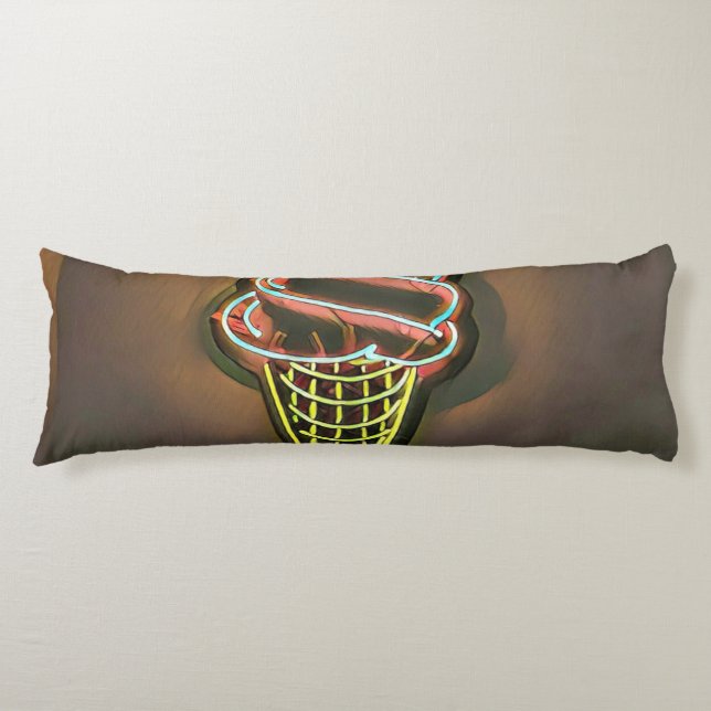 Coussins Longs cône gaufre (Devant)