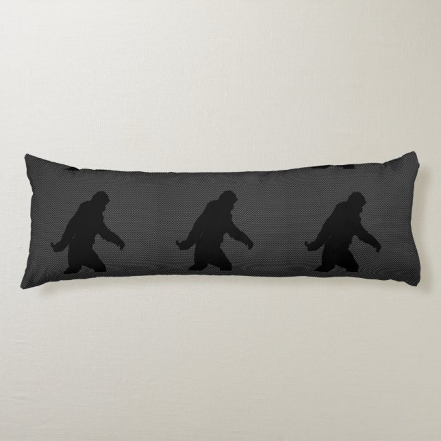 Coussins Longs Copie allée de fibre de carbone de Squatchin (Devant)