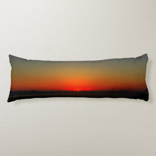Coussins Longs Coucher de soleil dans l'eau