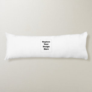 Coussins Longs Créez votre propre blanc