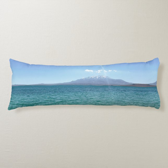 Coussins Longs Crystal Water View Blue Sky Beach Vibe Paisible (Devant)