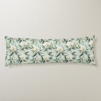 Coussins Longs Cushion d'impression florale d'Eucalyptus