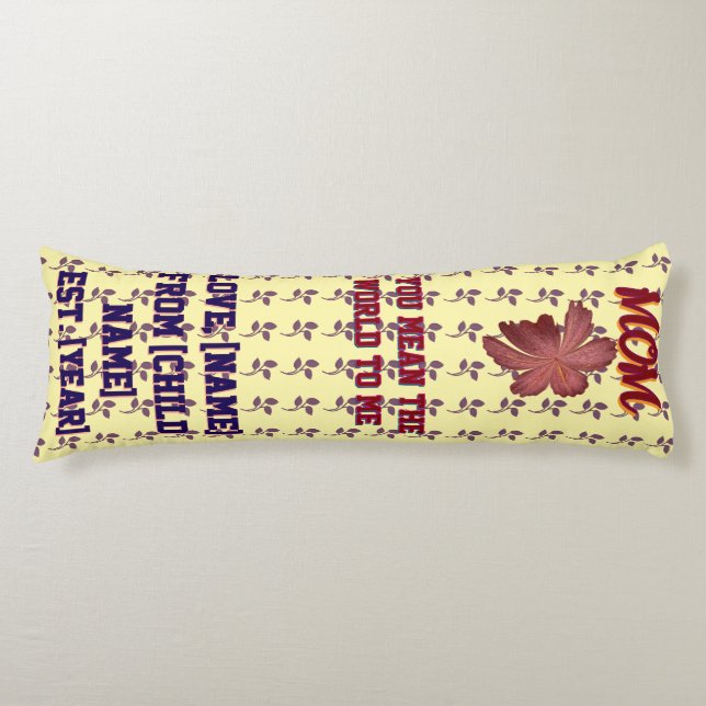 Coussins Longs Custom and personalized gift  (Devant)