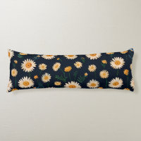 Cute Daisy Motif Body Cushion