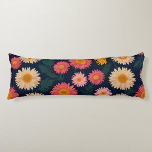 Coussins Longs Cute Daisy Motif Body Cushion