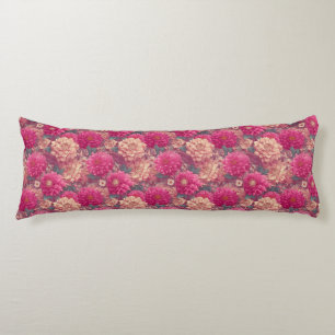 Coussins Longs Dahlias Nature Condo Décor Décor Victorien