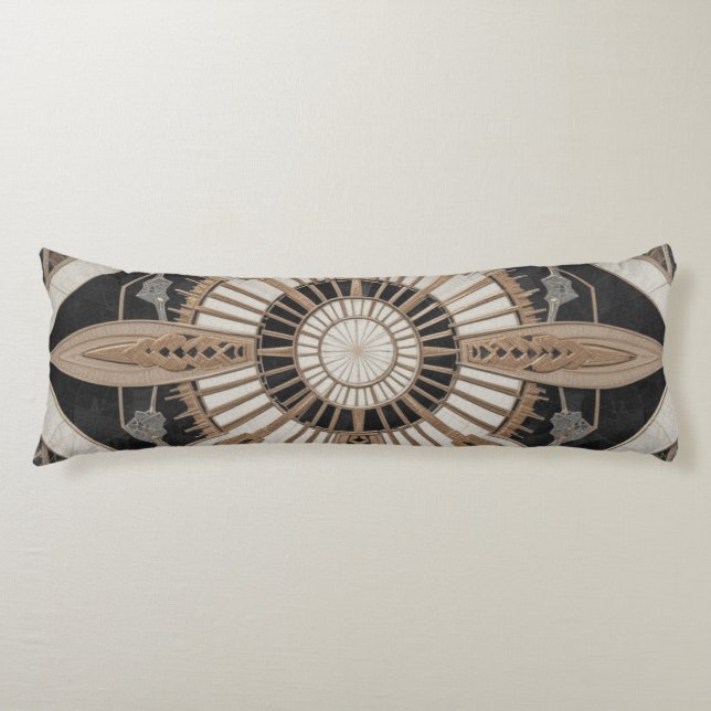 Coussins Longs Déco Golden Dash (Devant)