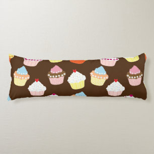 Coussins Longs Délicieux Décoré Anniversaire Cupcakes Oreiller Co